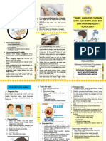 Leaflet Diare, Cuci Tangan, Cuci Botol Susu, Menganti Popok KLPK 3