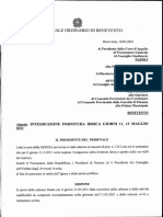 Rinvii udienze tribunale di Benevento