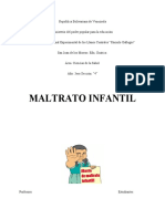 Analisis Del Maltrato Infantil