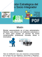 Planificación Estratégica Del Proyecto Socio Integrador