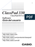 Manual Claspad 330 CP330ver306 Soft ES