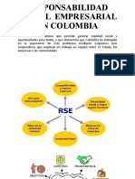 RESPONSABILIDAD SOCIAL  EMPRESARIAL EN COLOMBIA