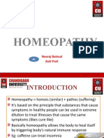 Homeopathy: Neeraj Bainsal Astt Prof