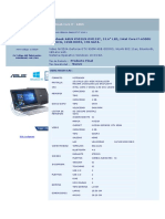 Proforma de Laptop Core I7