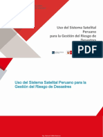 Uso del Sistema Satelital Peruano_CONIDA - Ing. Carmen Villon Reinoso