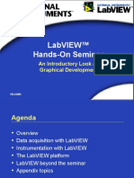 Labview™ Hands-On Seminar: An Introductory Look at Graphical Development
