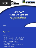 Labview™ Hands-On Seminar: An Introductory Look at Graphical Development