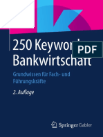 250 Keywords Bankwirtschaft Grundwissen Für Fach - Und Führungskräfte