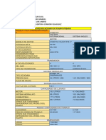 Especificaciones Técnicas