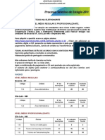 CONCURSO PARA ESTÁGIO NA ELETRONORTE-NÍVEL MÉDIO 2011