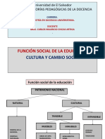 FUNCIÓN SOCIAL DE LA EDUCACIÓN