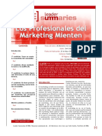 Profesionales Del Marketing Mienten