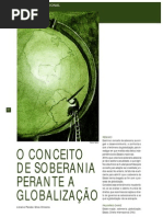 O conceito de soberania perante a globalizacao