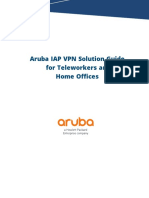 Aruba IAP VPN Solution Guide For Teleworkers and Home Offices