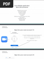 Zoom Mobile Application Both IOS & Android