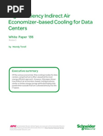 High Efficiency Indirect Air Economizer-Based Cooling For Data Centers