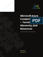 Azure Fundamentals - Terminology, Hierarchy, Resources