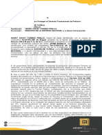 TUTELA DOCUMENTOS JAIME BONILLA