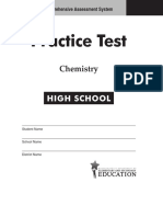 Practice Test: Chemistry