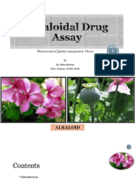 Alkaloidal Drug Assay - Complete