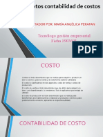 Conceptos Contabilidad de Costos