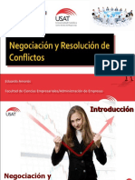 Negociación y Resolución de Conflictos 2016 Profesionalización