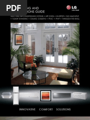 Lg Hvac 2011 Full Catalog Air Conditioning Hvac