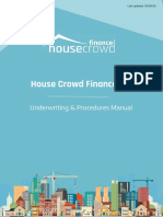 House Crowd Finance Underwriting Procedures Manual V1.5 112018