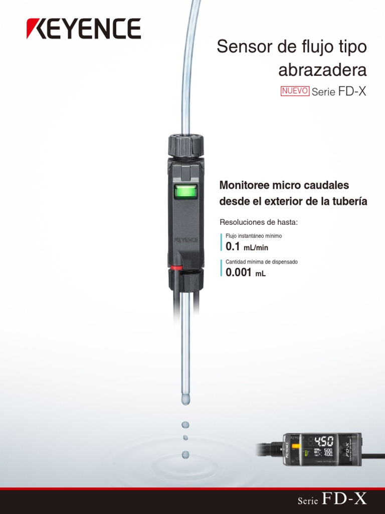 Sensor de Flujo Tipo Abrazadera: Monitoree Micro Caudales Desde El ...