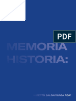 Memoria de La Historia en La Arquitectura Colombiana - Alberto Saldarriaga Roa