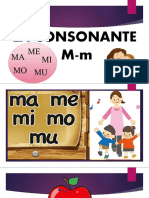 La Consonante M-M - 3 y 4 Años