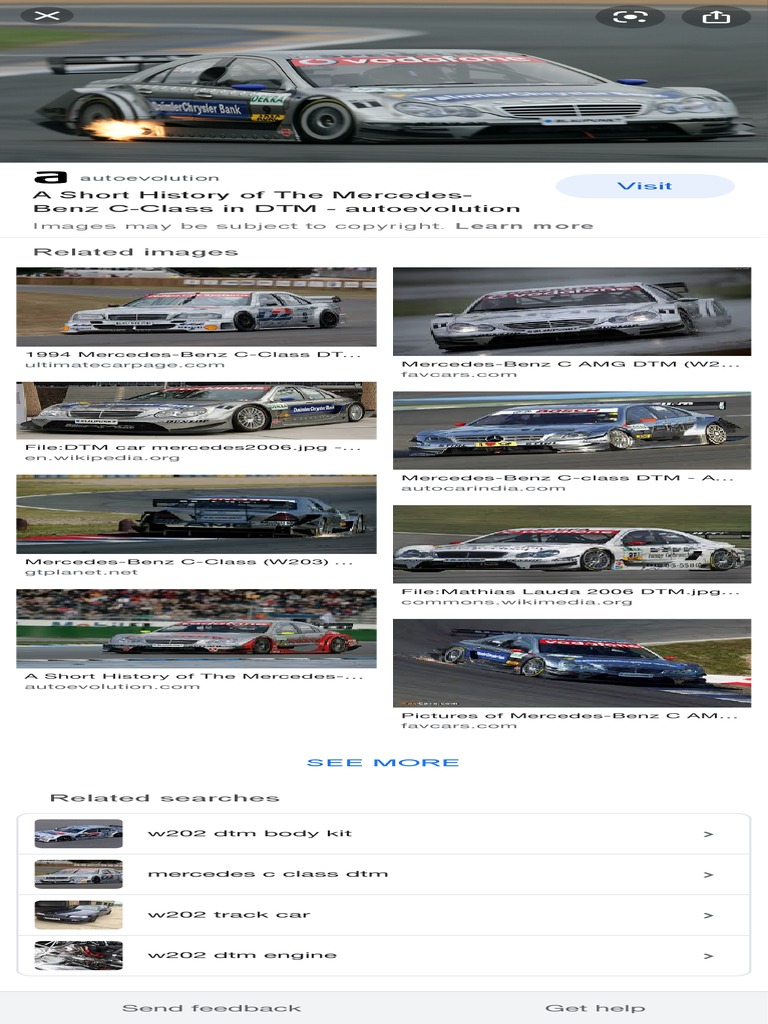 Touring Car Mercedes w204 - Google Search | PDF