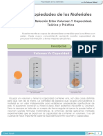 1.3 PROPIEDADES DE LOS MATERIALES. Relación Volumen-Capacidad