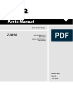 Serial Number Range: From SN Z8003-101 To Z8016-5829 and From Z8016H-5830 To Z8016H-6399