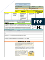 Sesion de Aprendizaje DPCC2 3ro