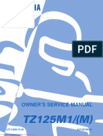 TZ125M1/ (M) : Owner'S Service Manual
