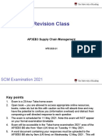 SCM - Revision Class 2020-21