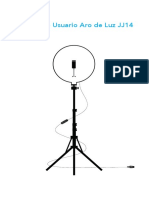 Manual de Usuario Aro de Luz JJ14