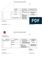 JOB SAFETY ANALYSIS JSA FORM Update