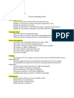 MW Edu 211 Classrooom Management Plan