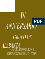 Iv Anivesario Del Grupo de Alavansa