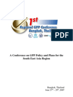 GPP Policy Asia Tenggara