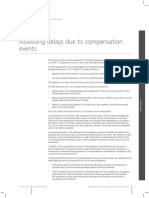 Assessing Delays Due To Compensation Events: Ecc Practice Note 1 OCTOBER 2017