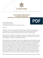 papa-francesco_20160319_pont-comm-america-latina-Carta_al_cardenal_Ouellet