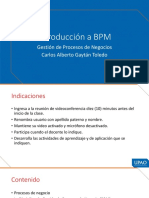 1.1 Introduccion A BPM