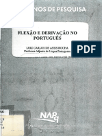 Flexão e Derivação No Português