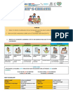 SEMANA #9 Let's Create