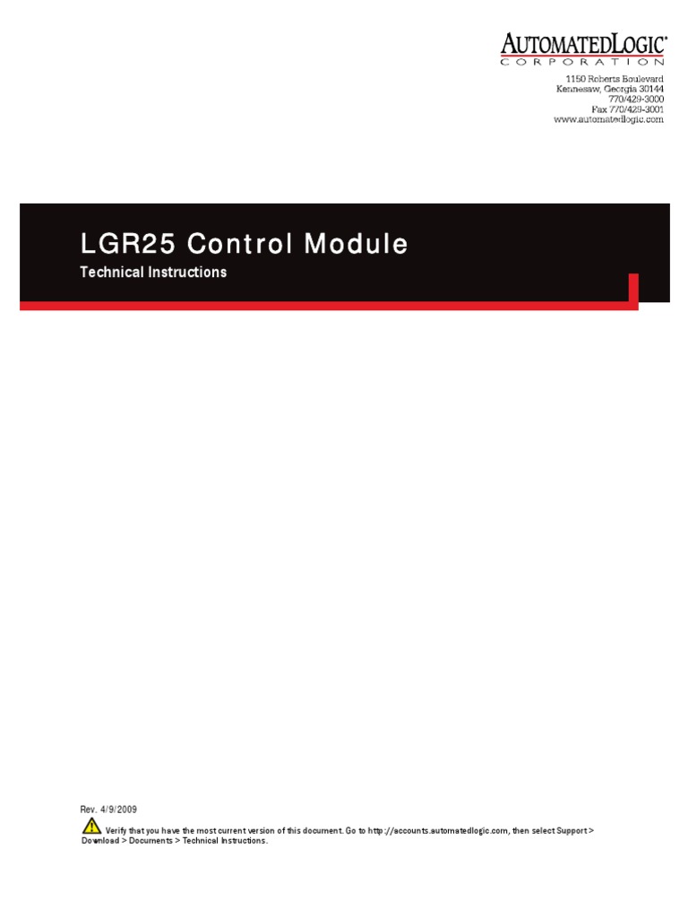LGR25 Manual | PDF | Ip Address | Port (Computer Networking)