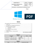Lab 01 - Implementación y Administración de Windows Server
