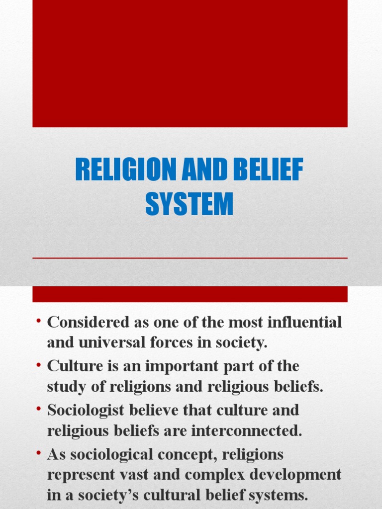 Understanding Religion and Belief Systems | PDF | Christian ...